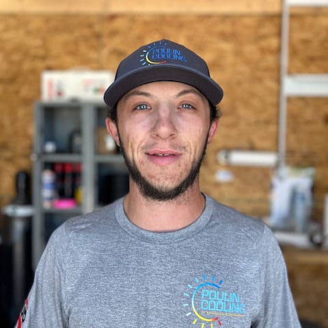 Meet a team member from Poulin Cooling, experts in refrigeration and cooling solutions.